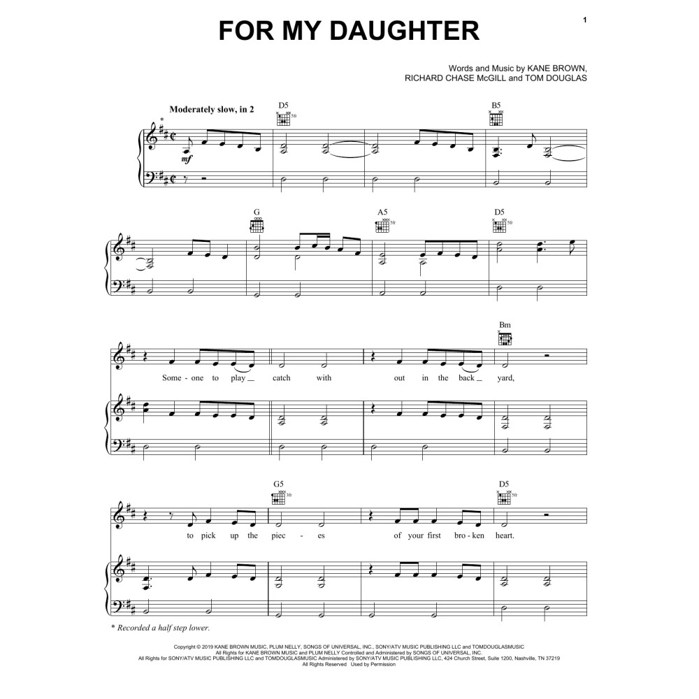 For My Daughter