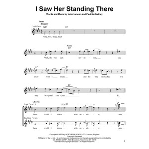 I Saw Her Standing There