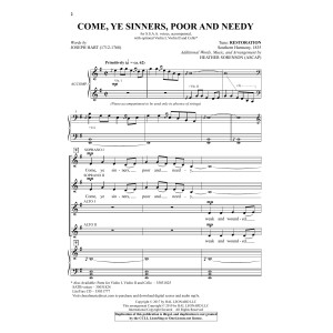 Come, Ye Sinners, Poor And Needy (arr. Heather Sorenson)