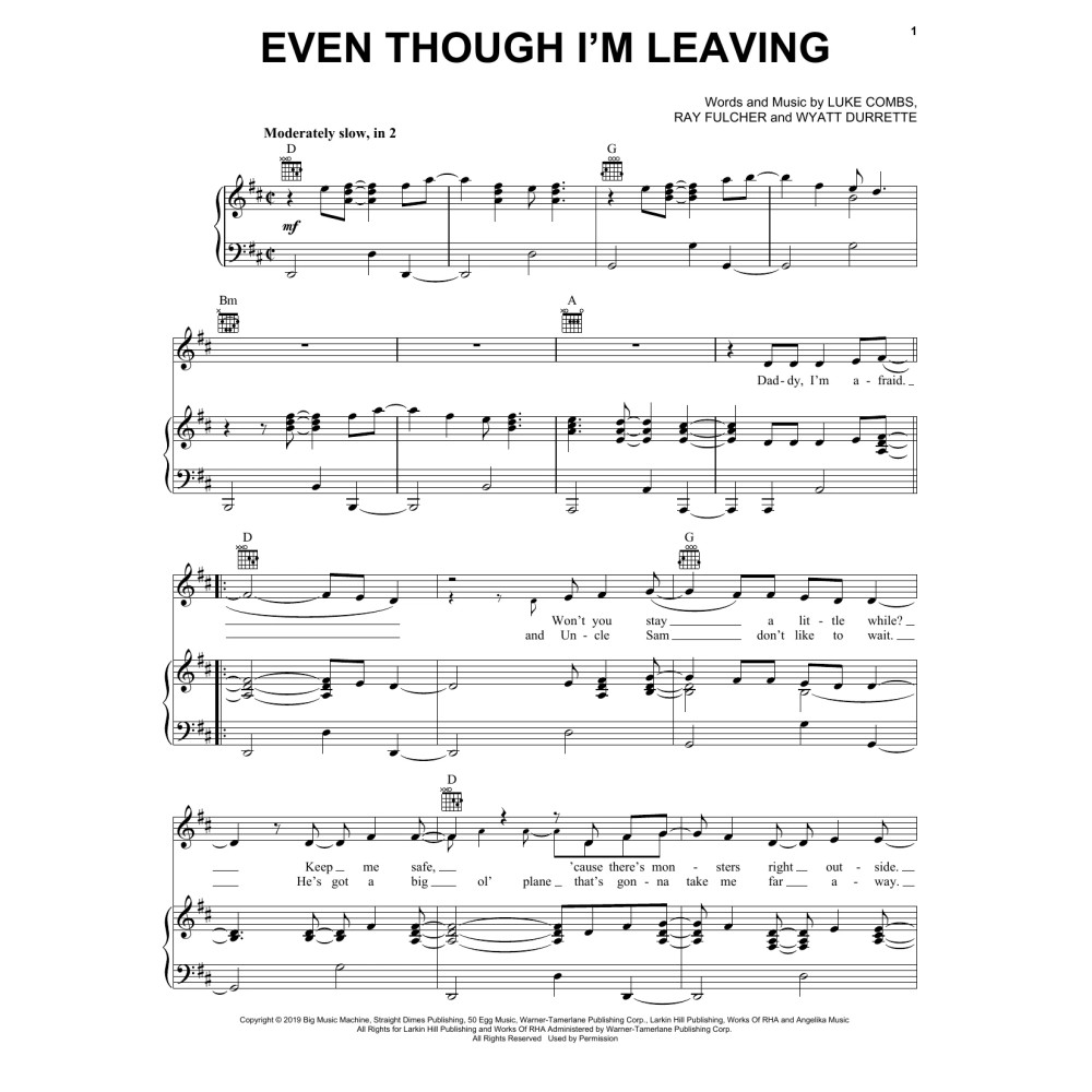 Even Though I'm Leaving