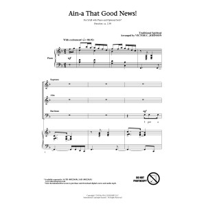 Ain'a That Good News! (arr. Victor C. Johnson)