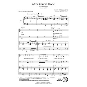 After You've Gone (from One Mo' Time) (arr. Kirby Shaw)