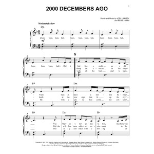 2000 Decembers Ago