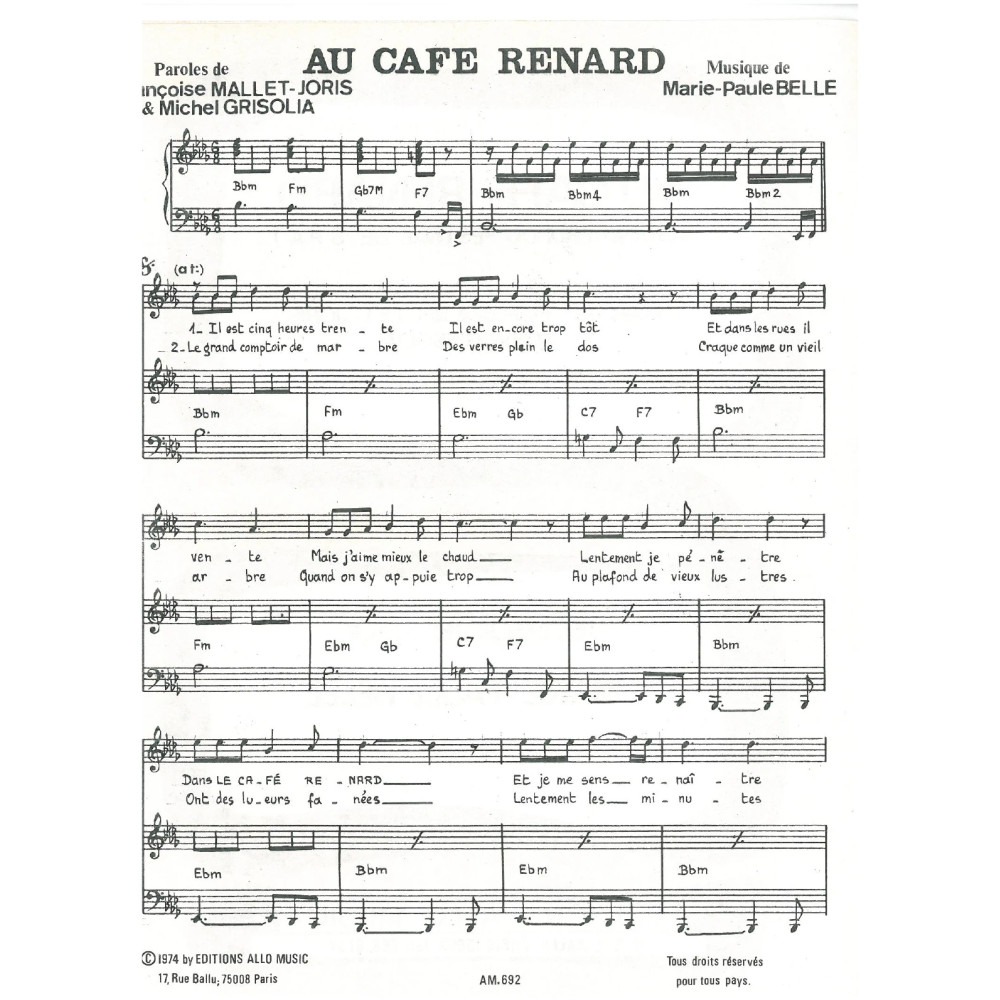 Au Cafe Renard