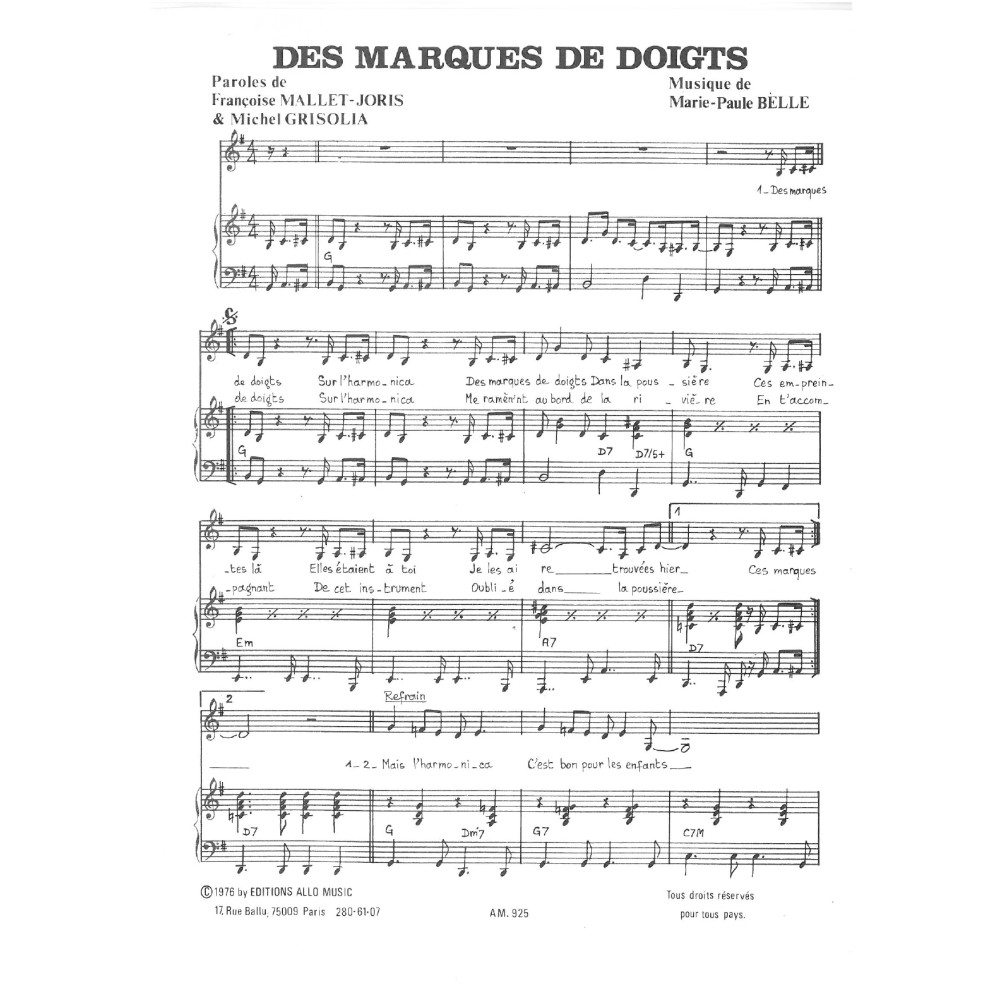 Des Marques de Doigts