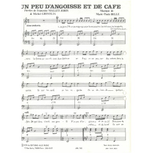 Un Peu D'angoisse Et De Cafe