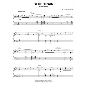 Blue Train (Blue Trane) (arr. Brent Edstrom)