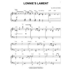 Lonnie's Lament (arr. Brent Edstrom)
