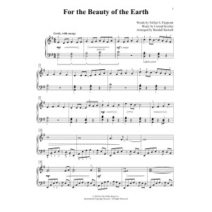 For The Beauty Of The Earth (arr. Randall Hartsell)
