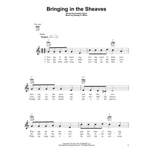 Bringing In The Sheaves