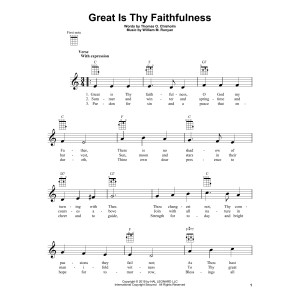 Great Is Thy Faithfulness