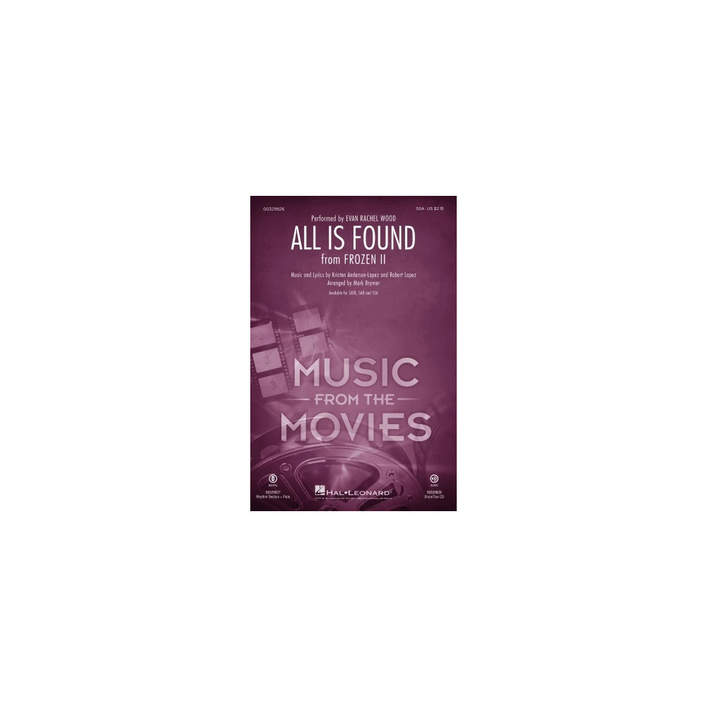 All Is Found (from Disney's Frozen 2) (arr. Mark Brymer)