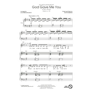 God Gave Me You (arr. Alan Billingsley)