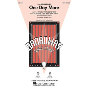 One Day More (from Les Miserables) (arr. Mark Brymer) - Bb Trumpet 1