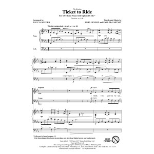 Ticket To Ride (arr. Paul Langford)