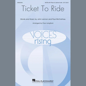 Ticket To Ride (arr. Paul Langford)