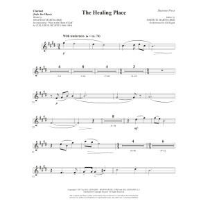 The Healing Place - Clarinet (sub. Oboe)