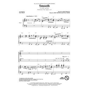Smooth (arr. Mac Huff)