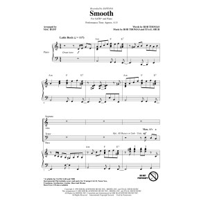 Smooth (arr. Mac Huff)
