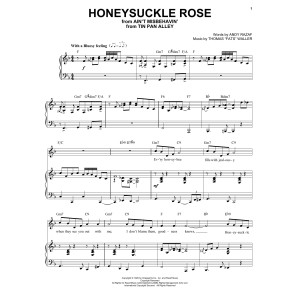 Honeysuckle Rose [Jazz version] (arr. Brent Edstrom)