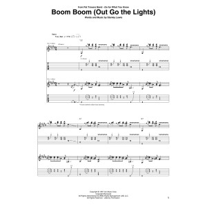 Boom Boom (Out Go The Lights)