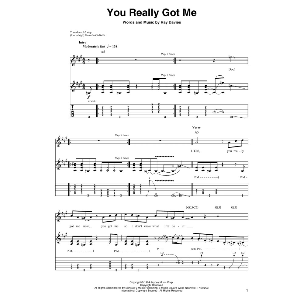 You Really Got Me