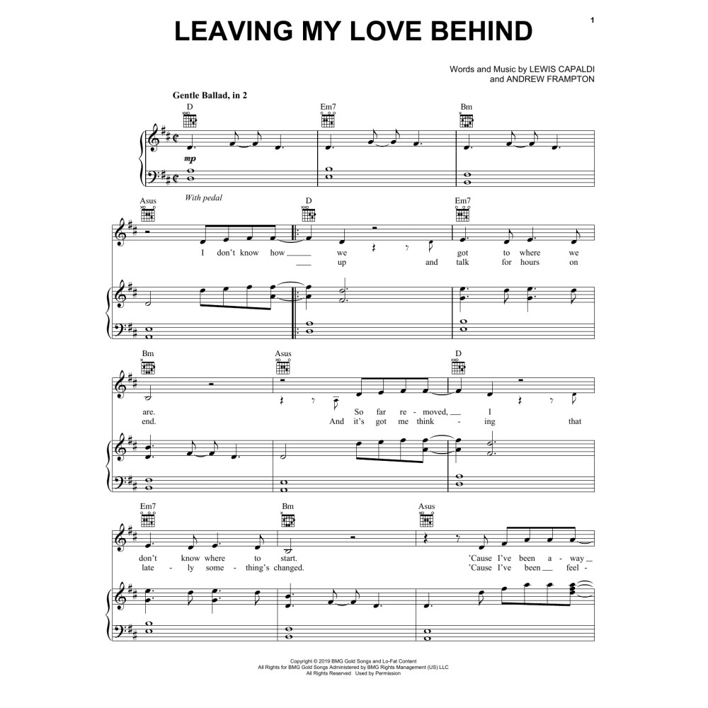 Leaving My Love Behind