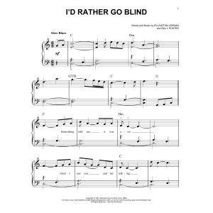 I'd Rather Go Blind