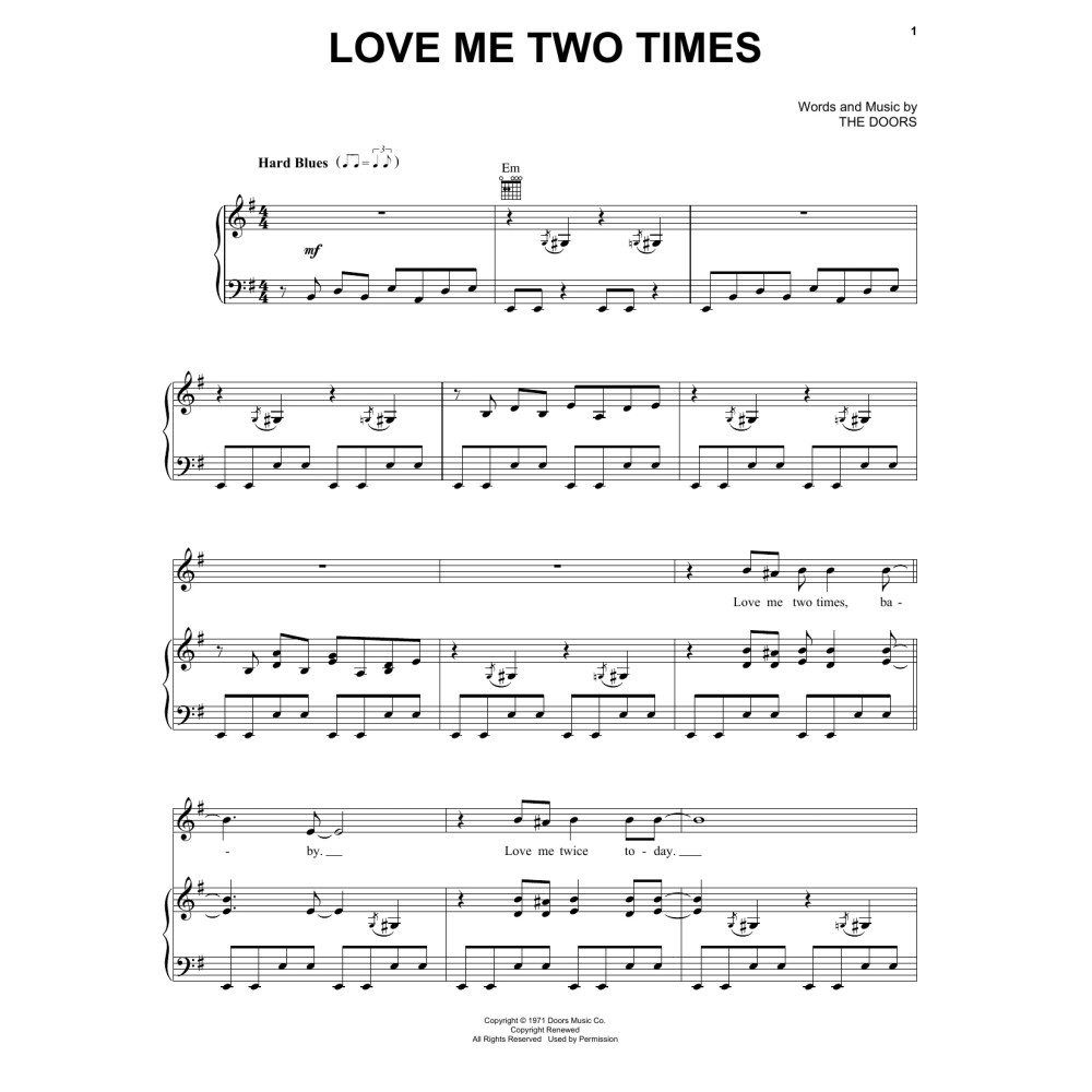 Love Me Two Times