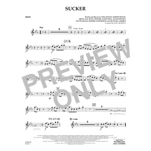 Sucker (arr. Paul Murtha) - Oboe