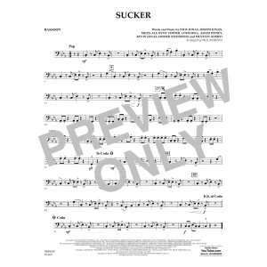 Sucker (arr. Paul Murtha) - Bassoon
