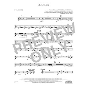 Sucker (arr. Paul Murtha) - Bb Clarinet 2