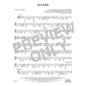 Sucker (arr. Paul Murtha) - Eb Alto Clarinet