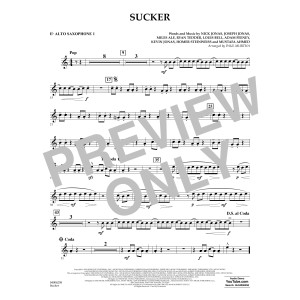 Sucker (arr. Paul Murtha) - Eb Alto Saxophone 1