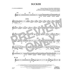 Sucker (arr. Paul Murtha) - Eb Alto Saxophone 2