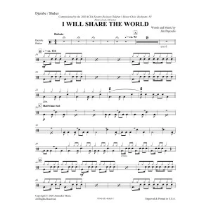 I Will Share The World - Djembe