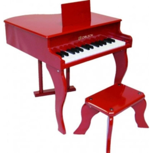 Delson Piano à queue enfant Rouge