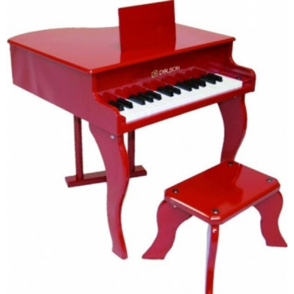 Delson Piano à queue enfant Rouge