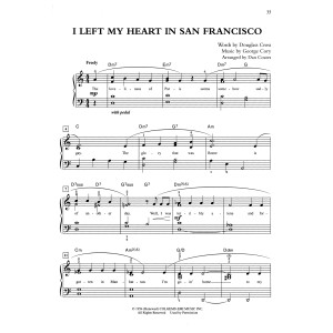 I Left My Heart In San Francisco (arr. Dan Coates)