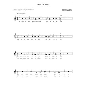 Alley Cat Song