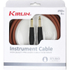 Kirlin Cable Guitare 6m Jack Jack Marron