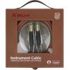 Kirlin Cable Guitare 6m Jack Jack Marron