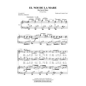 El Noi De La Mare (The Son of Mary) (arr. Reginal Wright)