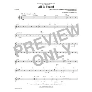 All Is Found (from Disney's Frozen 2) (arr. Mark Brymer) - Guitar