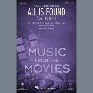 All Is Found (from Disney's Frozen 2) (arr. Mark Brymer) - Bass