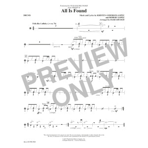 All Is Found (from Disney's Frozen 2) (arr. Mark Brymer) - Drums