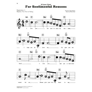 (I Love You) For Sentimental Reasons