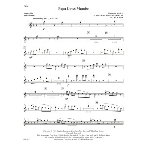 Papa Loves Mambo (arr. Mark Hayes) - Flute