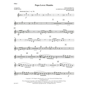 Papa Loves Mambo (arr. Mark Hayes) - Oboe