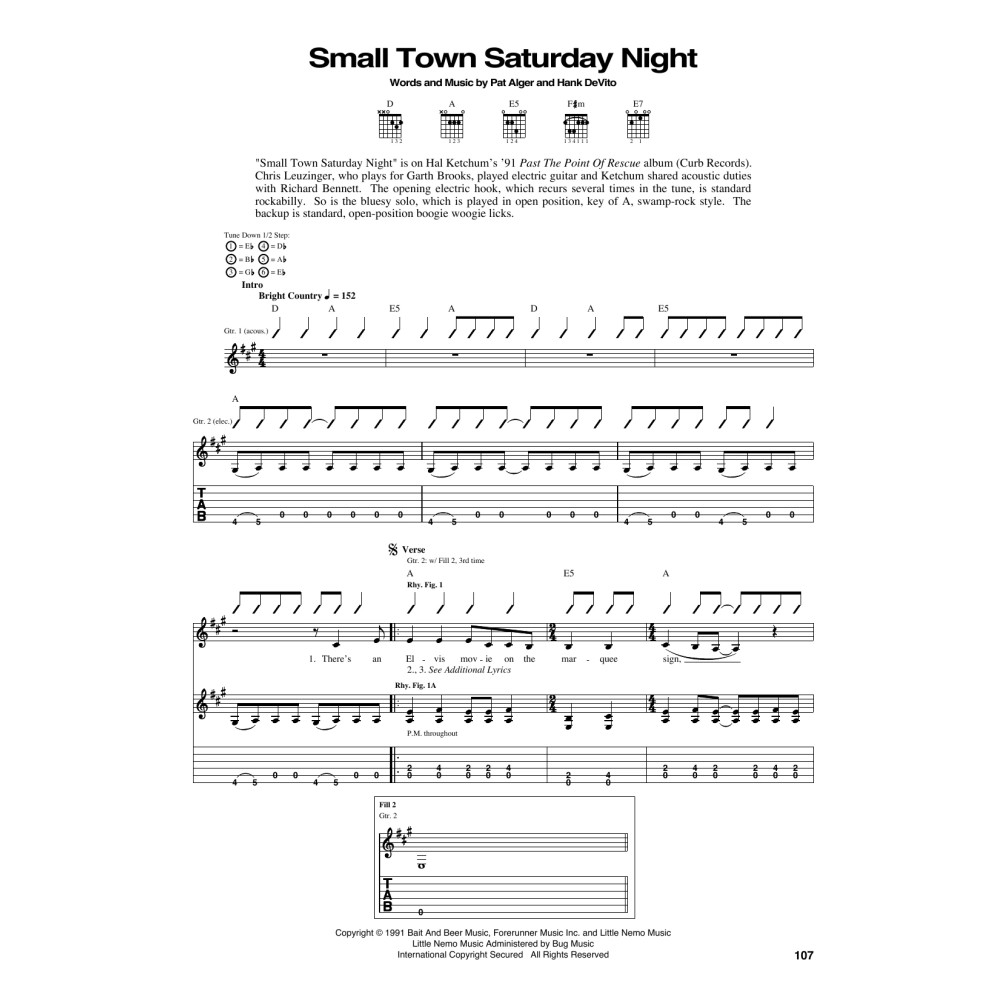 Small Town Saturday Night